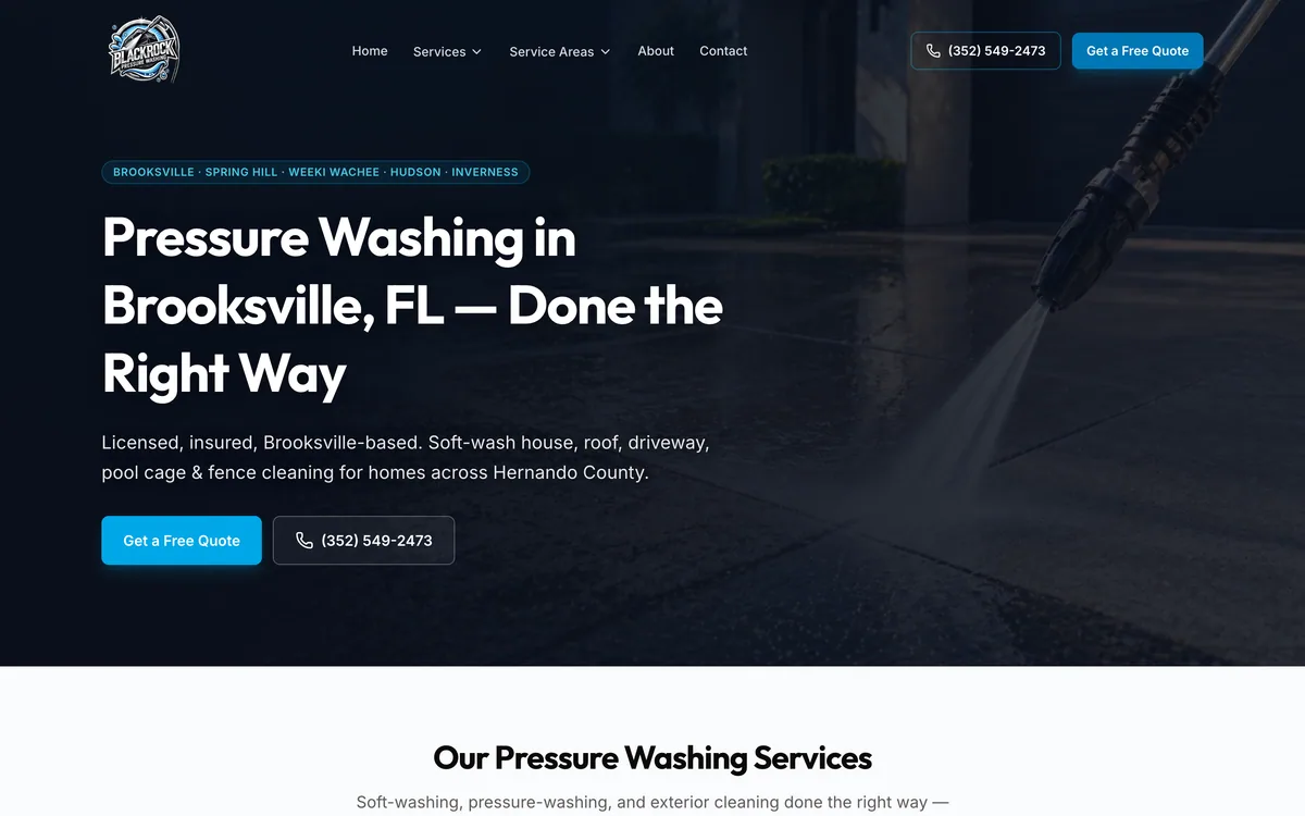 Blackrock Pressure Washing